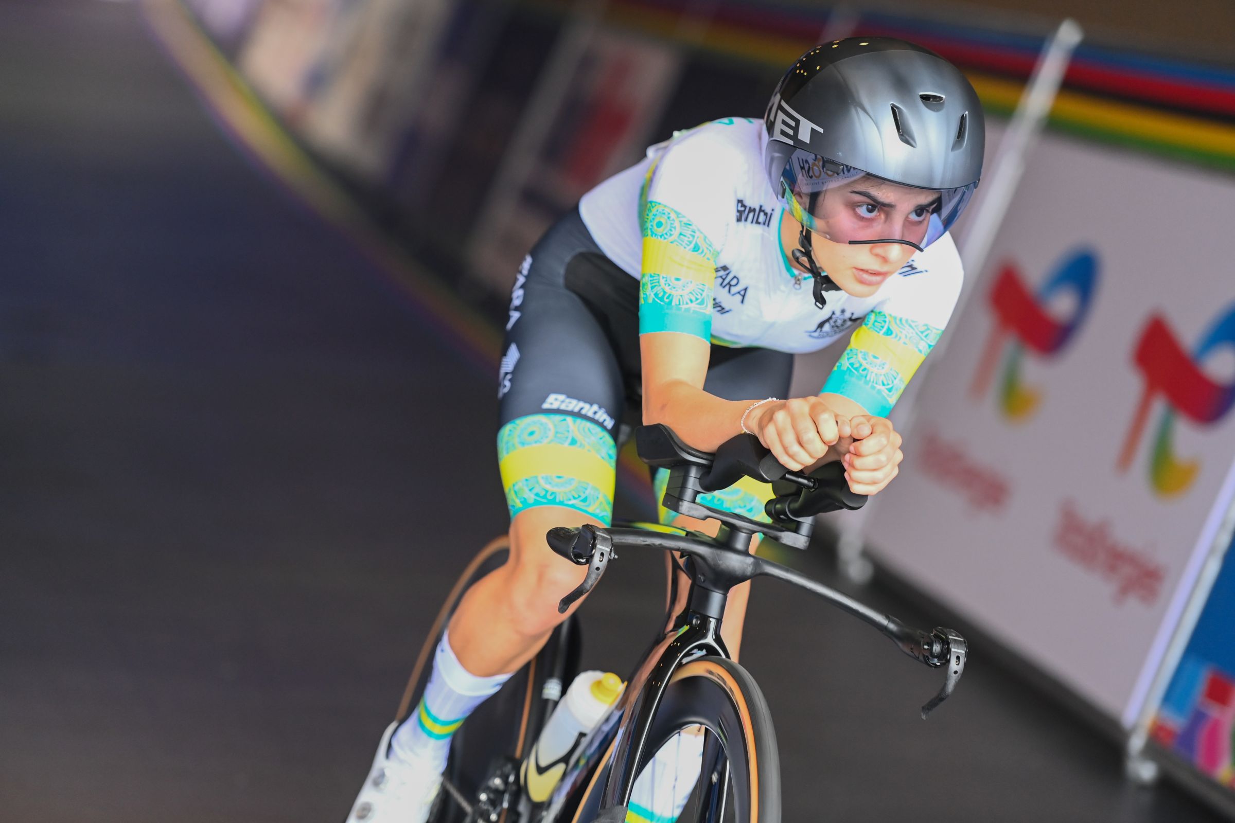 Hannah Gianatti (Australia) - 2025 UCI Road World Championships - BK Arena to Kigali Convention Centre, Kigali, Rwanda - Women Junior Individual Time Trial (ITT) 